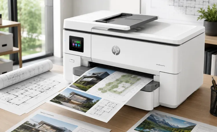 How the OfficeJet Pro 9720e Improves Wide Format Printing