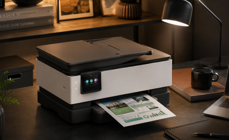 How the OfficeJet 8122e All-in-One Printer Supports Everyday Printing Efficiency
