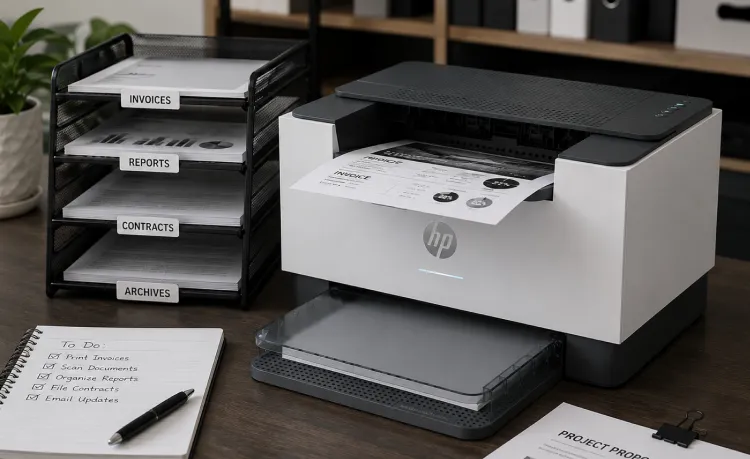 Why the LaserJet M209d Printer Supports Organized Document Workflows