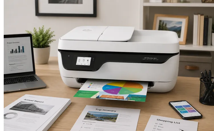 How the OfficeJet 3831 All-in-One Printer Supports Everyday Printing Tasks