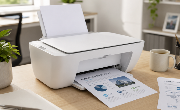 Why the DeskJet 2725 All-in-One Printer Supports Wireless Workflow Accessibility