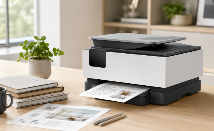 How the OfficeJet 9122e All-in-One Printer Supports Everyday Productivity