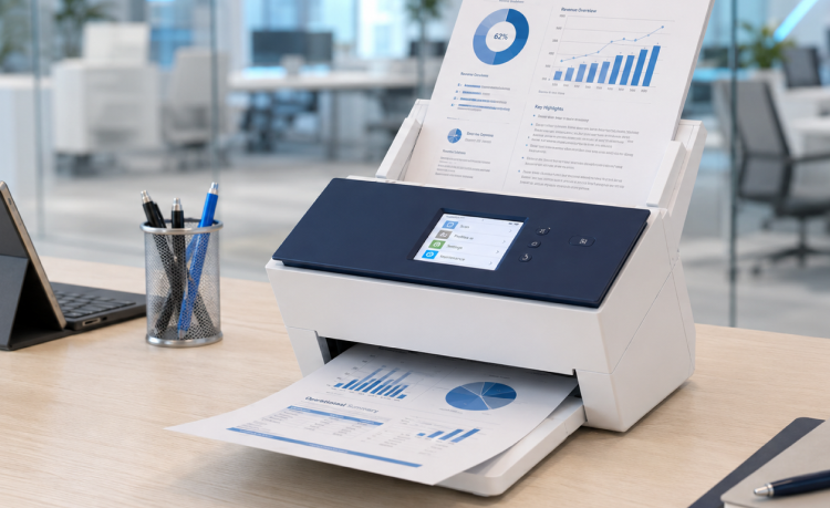 How the ScanJet Pro 4200 s1 Scanner Supports Faster Everyday Document Workflows