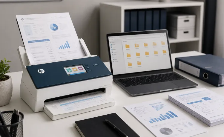 Why the ScanJet Pro 4200 s1 Scanner Supports Organized Digital Document Management